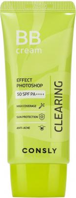 BB-Крем для лица матирующий с эффектом фотошопа SPF50/PA++++, 50 мл, натуральный бежевый – фото 3