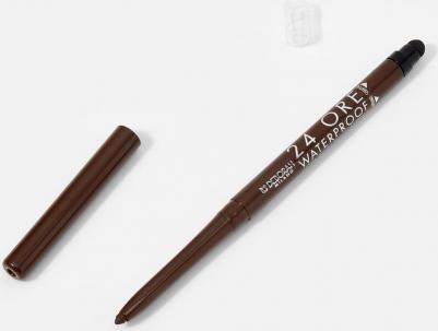 Карандаш для век автоматический Waterproof Eye Pencil тон 02 коричневый – фото 2