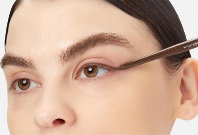 Карандаш для век автоматический Waterproof Eye Pencil тон 02 коричневый – фото 3