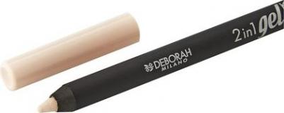 Карандаш для век гелевый Gel Kajal & Eyeliner Pencil 2 in 1 т.06 Сливочный – фото 3