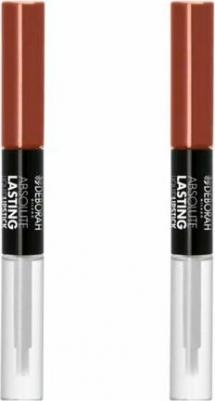 Помада для губ жидкая двойная тон 13 светло-коричневый – фото 7