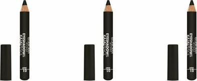 Тени-карандаш для век Eyeshadow & Kajal Pencil т.01 матовый черный 2 г – фото 2