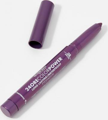 Тени-карандаш стойкие 24 Ore Color Power Eyeshadow т.08 Глубокий фиолетовый – фото 8