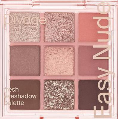 Палетка теней для век Eyeshadow Palette Easy Nude 9 г