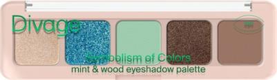 Палетка теней для век Symbolism of Colors Mint&Wood