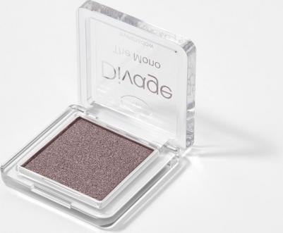 Тени для век компактные кремовые блестящие The Mono Тон 04 серо-фиолетовый – фото 6