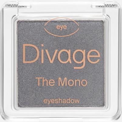 Тени для век компактные сухие блестящие The Mono Тон 06 графит