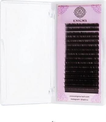 Коричневые ресницы цвет Мокка одна длина 16 линий C+ 0.1 10 4610043429551 – фото 1