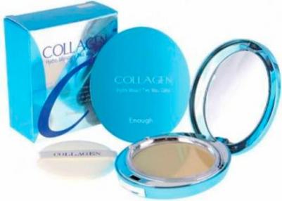 Крем-кушон тональный с экстрактом коллагена Aqua air Cushion, тон 13 – фото 3
