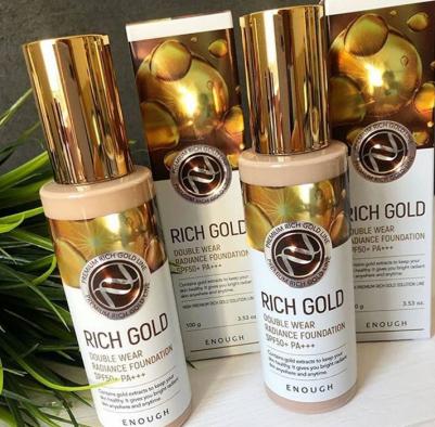 Основа тональная Rich Gold Double Wear Radiance Foundation #13 100мл – фото 3