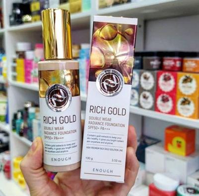 Основа тональная Rich Gold Double Wear Radiance Foundation #13 100мл – фото 6