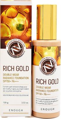Основа тональная Rich Gold Double Wear Radiance Foundation #13 100мл – фото 18