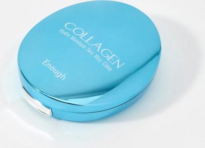 Пудра для лица увлажняющая с коллагеном Collagen Hedro Moisture Two Way Cake SPF 25 PA+++ 21 тон – фото 1