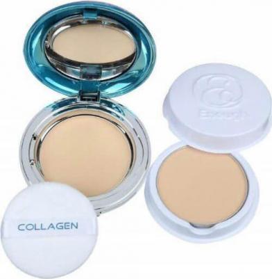 Пудра для лица увлажняющая с коллагеном Collagen Hedro Moisture Two Way Cake SPF 25 PA+++ 21 тон – фото 14