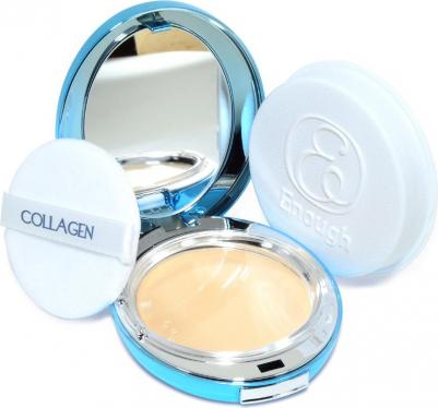 Пудра для лица увлажняющая с коллагеном Collagen Hedro Moisture Two Way Cake SPF 25 PA+++ 21 тон – фото 18