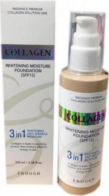 Тональная основа с коллагеном 3 в 1 3in1 Collagen foundation #23 100мл – фото 1