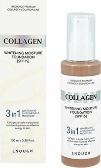 Тональная основа с коллагеном 3 в 1 3in1 Collagen foundation #23 100мл – фото 7