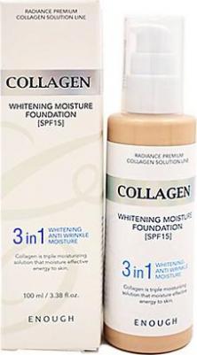 Тональная основа с коллагеном 3 в 1 3in1 Collagen foundation #23 100мл – фото 9