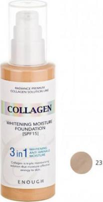 Тональная основа с коллагеном 3 в 1 3in1 Collagen foundation #23 100мл – фото 10