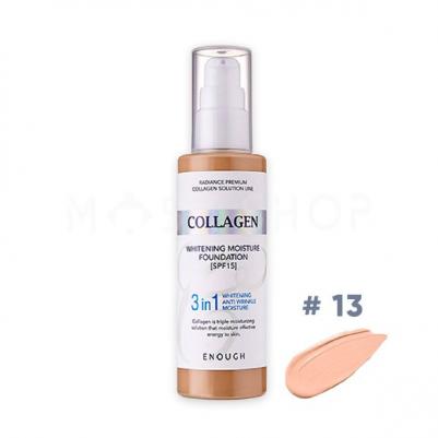 Тональный крем Collagen Whitening Moisture Foundation SPF 15, тон 13, 100 мл – фото 1
