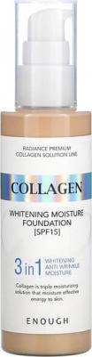 Тональный крем Collagen Whitening Moisture Foundation SPF 15, тон 13, 100 мл – фото 10