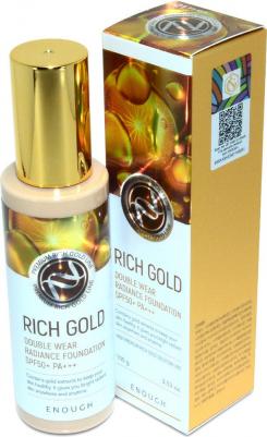 Тональный крем с частичками золота Rich Gold Double Wear Radiance Foundation SPF50+ PA+++, 100 гр – фото 17