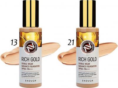 Тональный крем с частичками золота Rich Gold Double Wear Radiance Foundation SPF50+ PA+++, 100 гр – фото 19