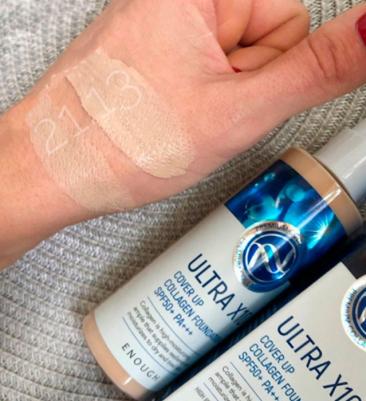 Тональный крем с коллагеном Ultra X10 Cover Up Collagen Foundation SPF 50, тон 13, 100 мл – фото 5