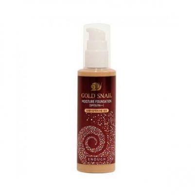 Тональный крем с улиточным муцином Gold Snail Moisture Foundation Light Beige SPF30+ #13 – фото 1
