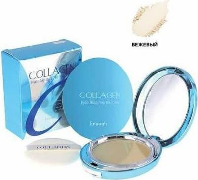 Увлажняющая пудра с коллагеном Collagen Two Way Cake Including Refill #13, 13 мл – фото 3