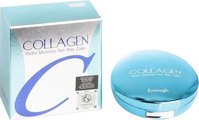 Увлажняющая пудра с коллагеном Collagen Two Way Cake Including Refill #13, 13 мл – фото 19