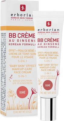 BB-крем с женьшенем SPF20 в мини-упаковке Золотистый – фото 19