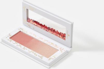 Румяна и хайлайтер 2 в 1 xmas KiSSES blush & highlighter duo – фото 4