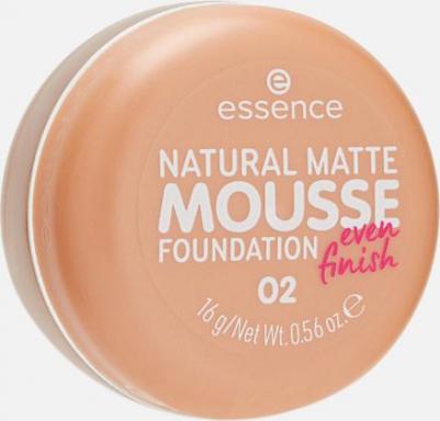 Тональная основа мусс Natural Matte Mousse Foundation, 02