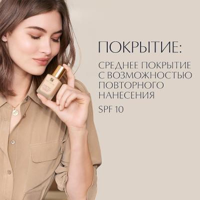 Double Wear Stay-in-Place Устойчивая крем-пудра SPF10 2C2 Pale Almond – фото 4
