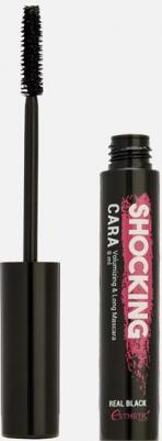 Тушь для ресниц черная Shoking Cara Volumizing & Long Mascara Real Black 8 мл