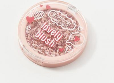 Румяна компактные Lovely Blush 206 Универсальный коричнево-розовый – фото 2