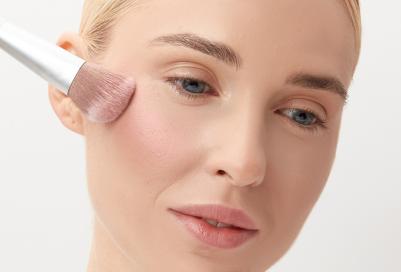 Румяна компактные Lovely Blush 206 Универсальный коричнево-розовый – фото 5