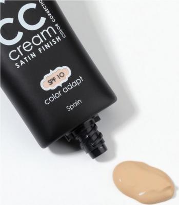 Тональный крем СC Cream Satin Finish, тон 14 античный, 25 мл – фото 6