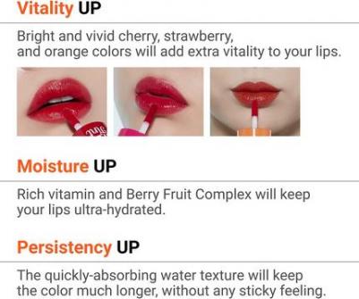 Тинт для губ Dear Darling Water Tint #02 Cherry Ade – фото 12