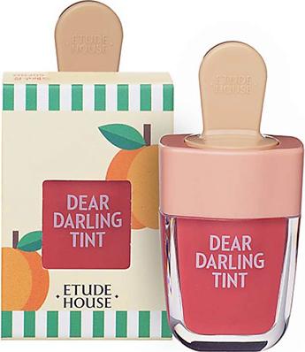 Увлажняющий гелевый тинт для губ Dear Darling Water Gel Tint Red Bean Red 8809667985260 – фото 6