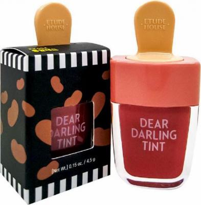 Увлажняющий гелевый тинт для губ Dear Darling Water Gel Tint Red Bean Red 8809667985260 – фото 11