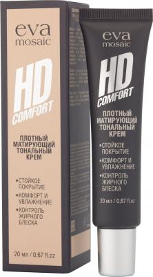 Тональный крем HD Comfort ухаживающий, 20 мл, 01 Фарфор – фото 5
