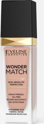 Адаптирующаяся тональная основа WONDER MATCH c гиалуроновой кислотой, №35 BEIGE – фото 2