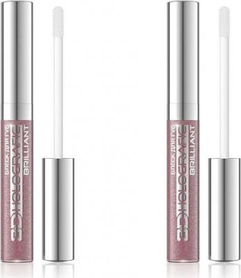 Блеск для губ 3D Holografic Brilliant № 82 пепельная роза, 9мл – фото 3