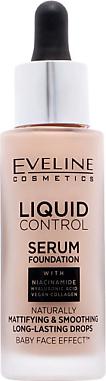 Основа (Эвелин) тональная жидкая Liquid control тон 005 - Ivory 32мл – фото 5