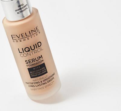 Основа тональная жидкая Liquid control тон 015 - Light vanilla 32мл – фото 8
