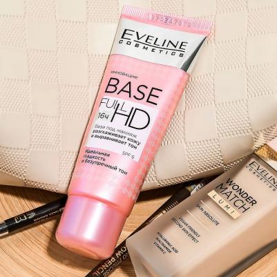 Праймер для лица база под макияж разглаживающе-выравнивающая Base full hd – фото 7