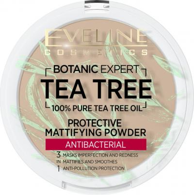 Пудра для лица BOTANIC EXPERT Матирующая антибактериальная 3в1 № 003 - LIGHT BEIGE – фото 9