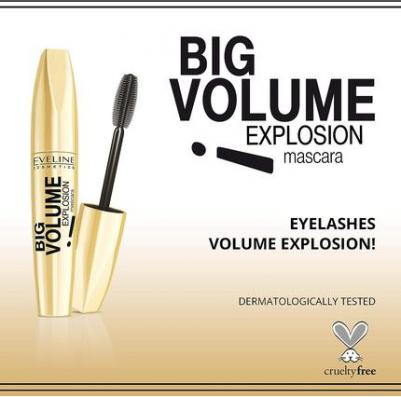 Тушь для ресниц Big Volume Explosion объемная черная – фото 18